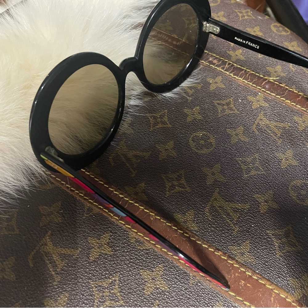 Emilio Pucci, round sunglasses